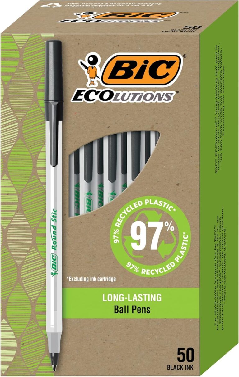 BIC Ecolutions Ballpoint Pens BIC Ecolutions Ballpoint Pens